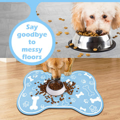 Voanos mat offers a non-slip bottom during mealtime.