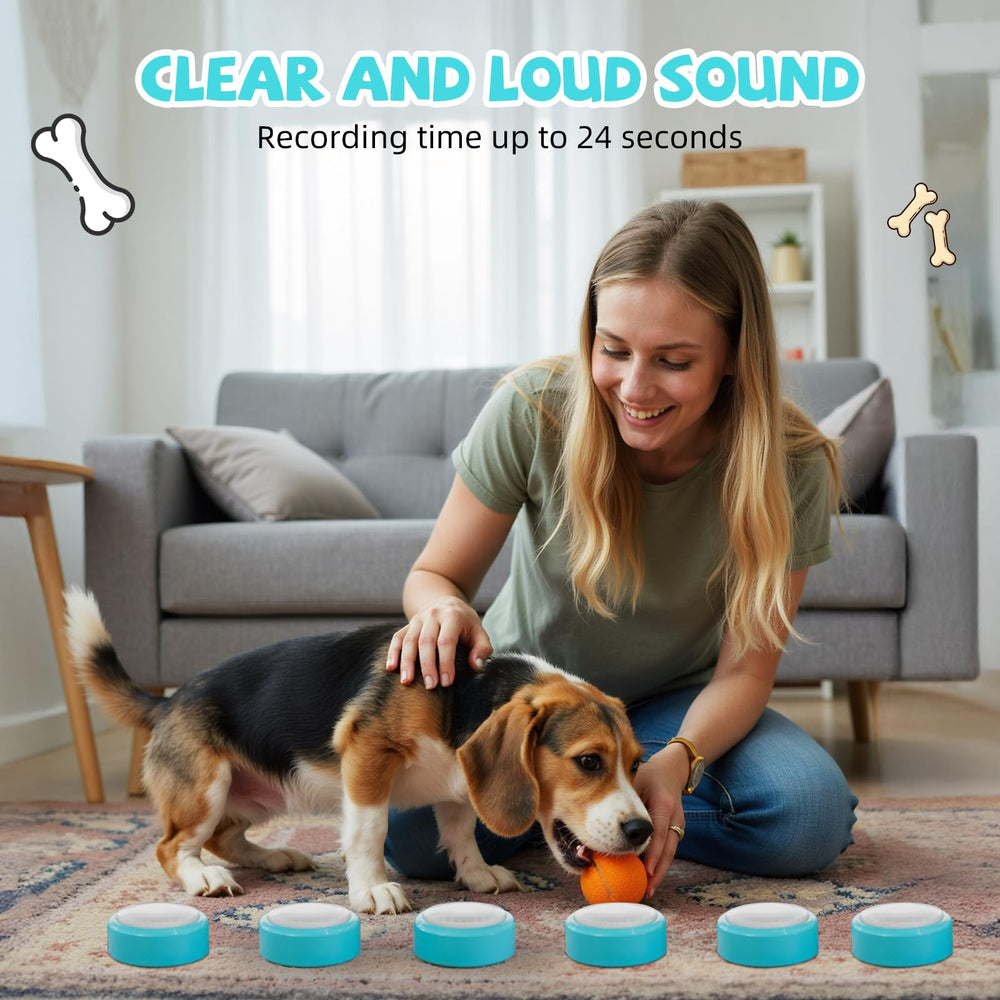 Voice Recording Button cat-interaction in action with playful learning