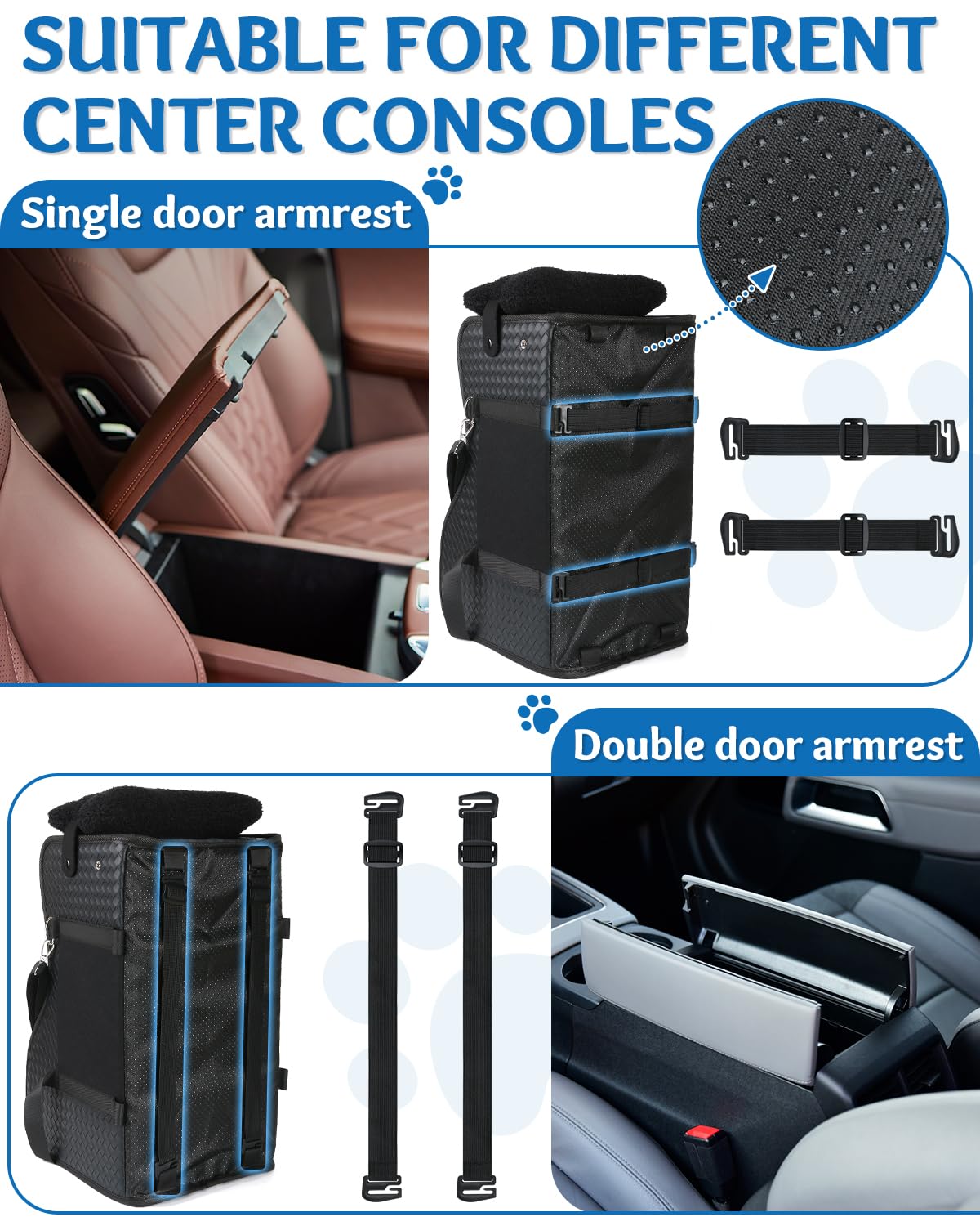 Vokvaktak dog car seat folded compact for easy storage