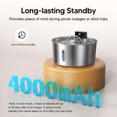 Voluas 304 stainless steel body emphasizes easy cleaning and durability