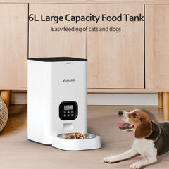 Voluas feeder battery mode ensures feeding during power outages