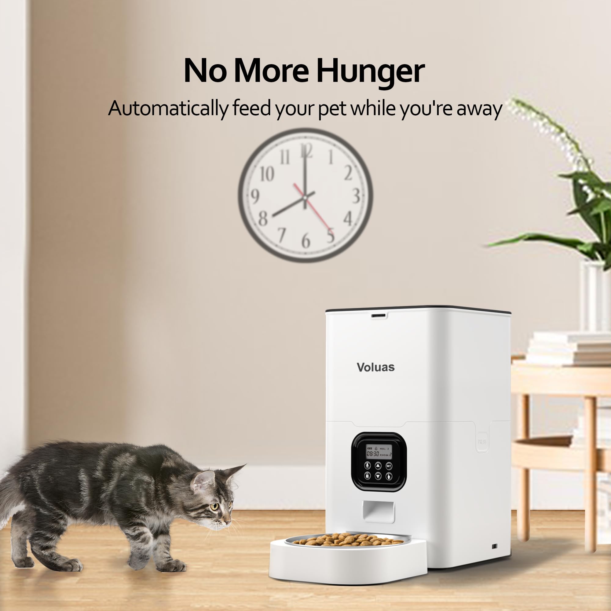 Voluas 10-second voice recorder lets pets hear your mealtime call