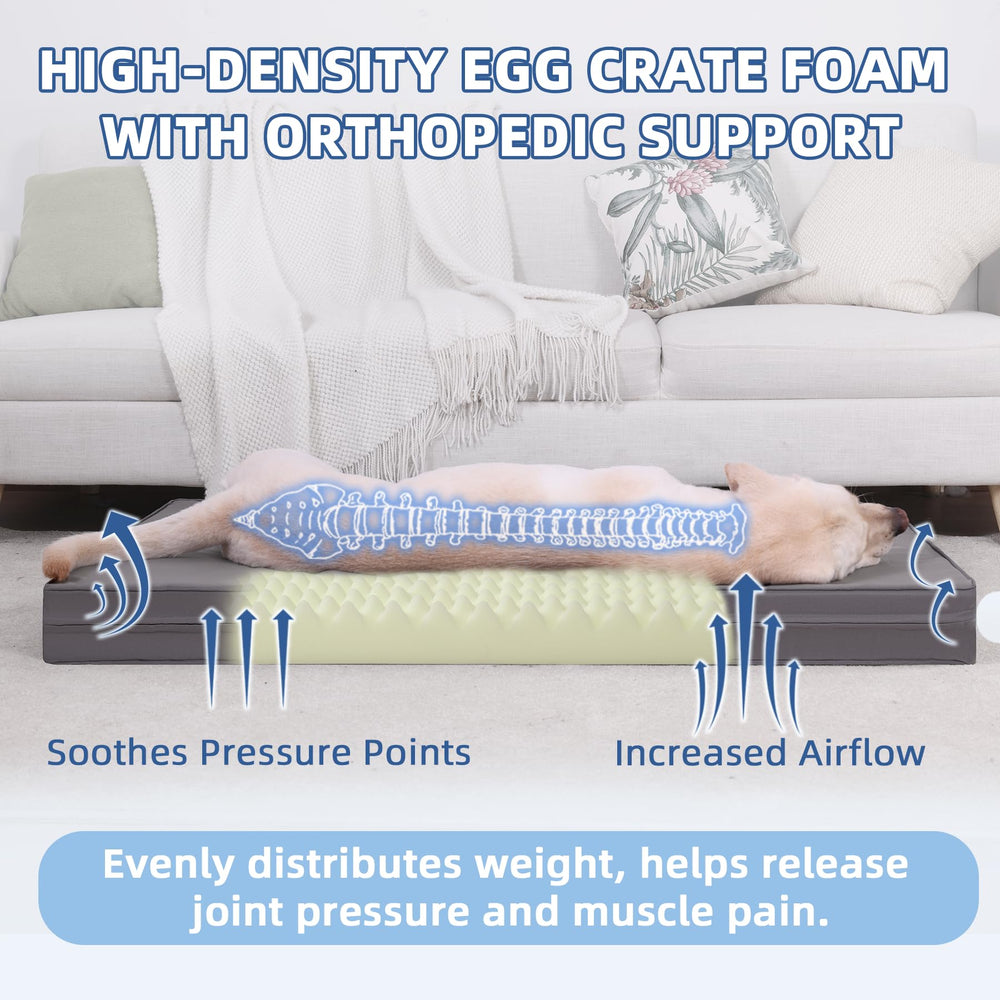 Vonabem XXL non-slip bottom keeps bed in place during use.