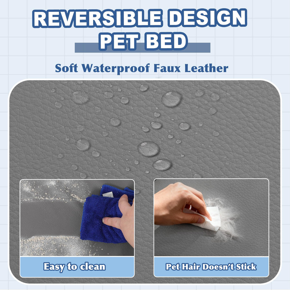 Vonabem XXL waterproof cover close-up highlighting urine resistance and easy cleaning.