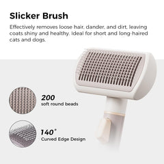 Voocoo deshedding-tool with teeth highlights efficient loose fur removal without irritation