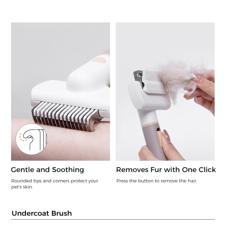 Voocoo durable stainless steel and ABS construction promises long-lasting pet grooming