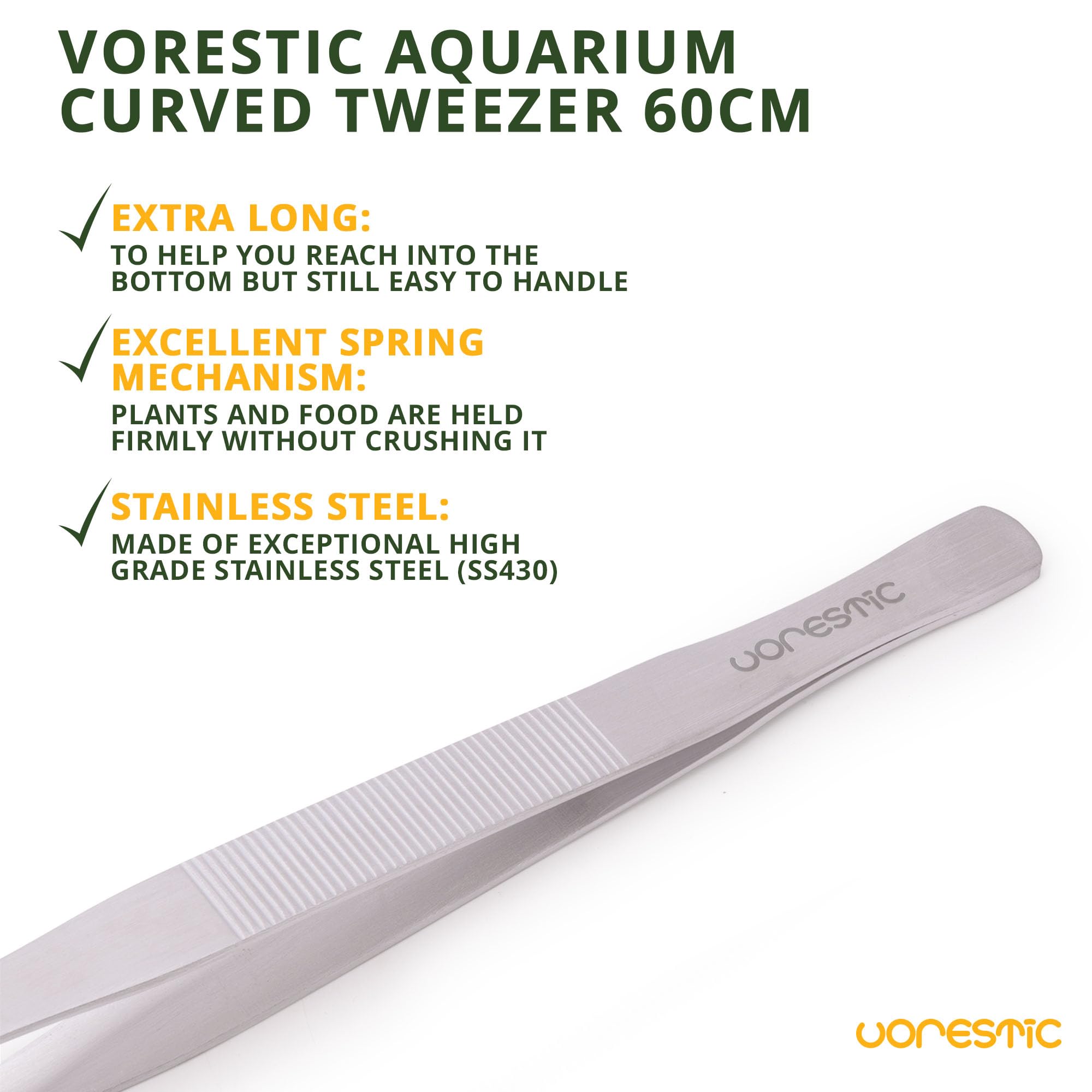 VORESTIC ribbed-grip-closeup for a secure grip while handling foods