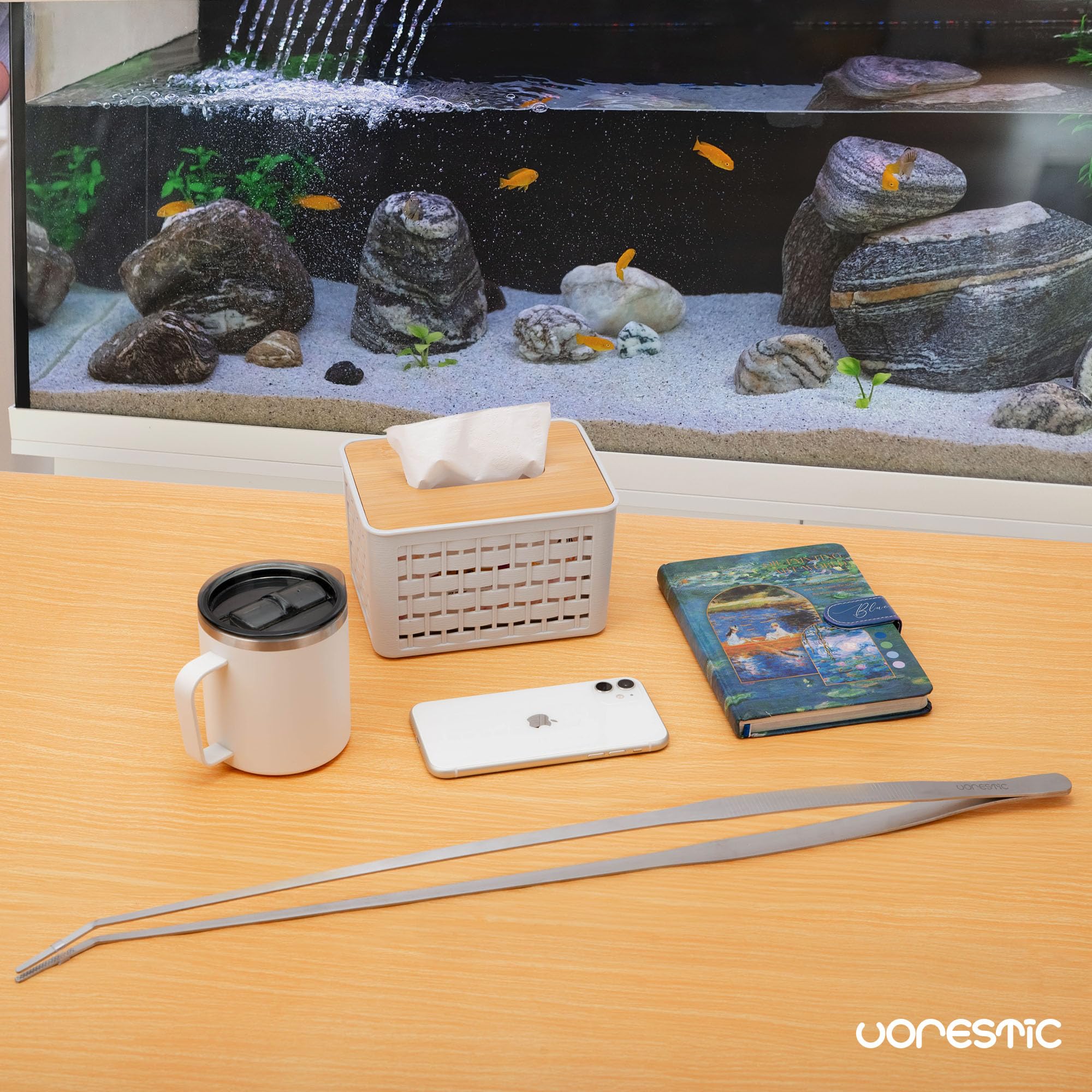 VORESTIC stainless-steel-aquarium-tweezers withstand moist tanks