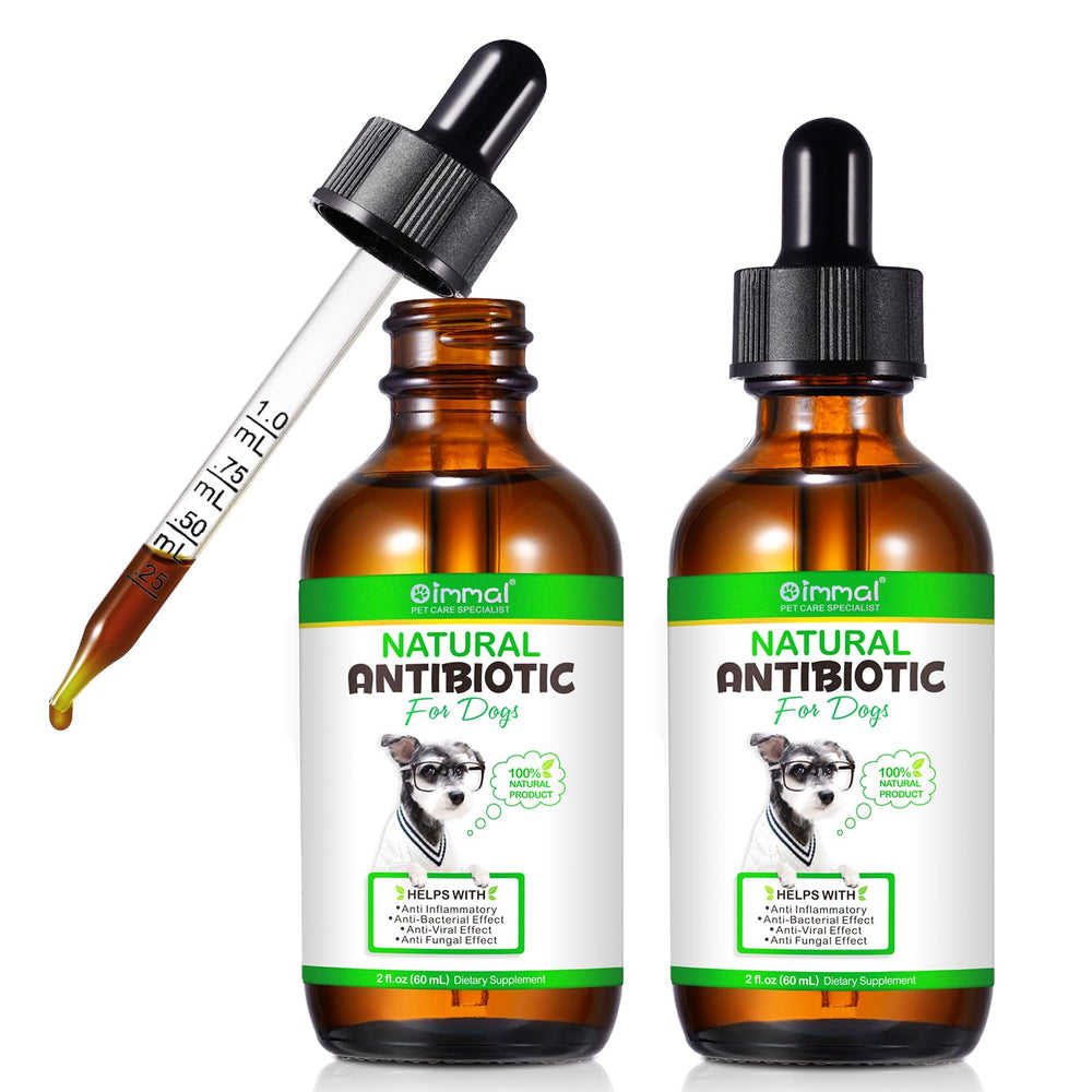 VOSIFSDIY dog antibiotics bottle offers natural canine support