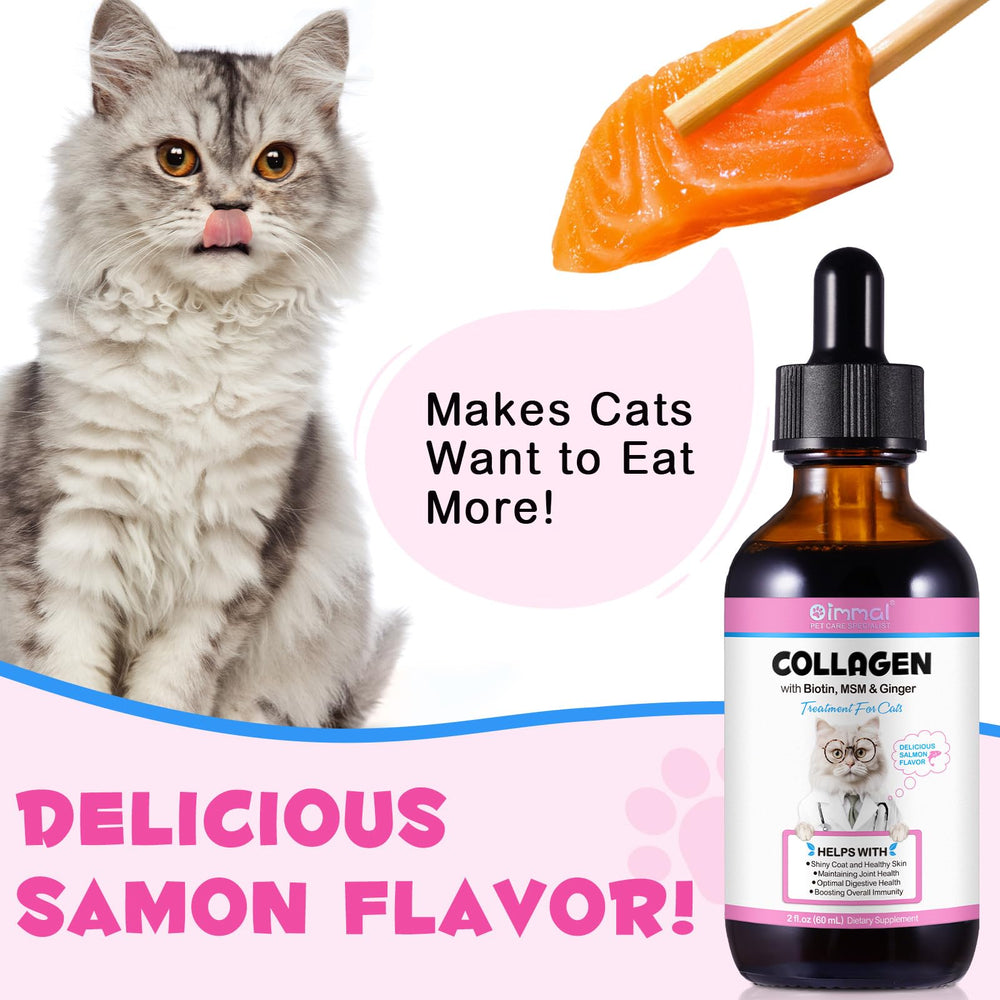 VOSIFSDIY cat coat shine after regular use enhances glossy fur.