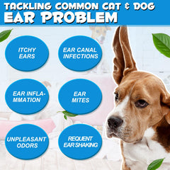 VOSIFSDIY ear infection drops packaging two bottles ready for home care