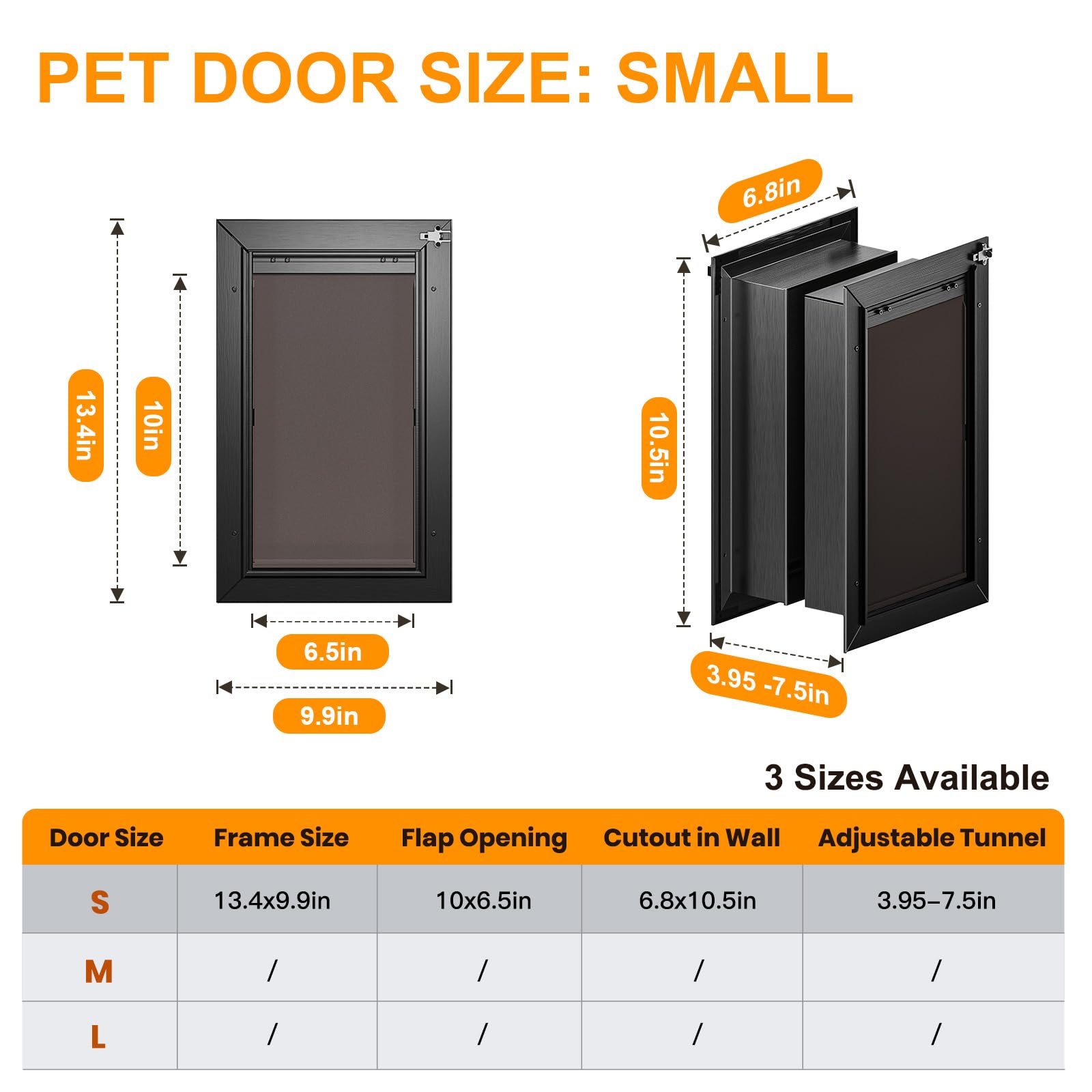 VOSOIR double flaps demonstrate quiet weather-sealed access