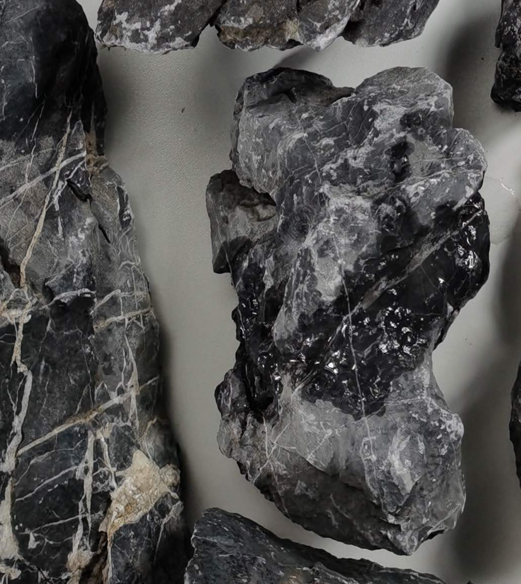 Voulosimi Seiryu rock suitable for bonsai and terrarium displays with earthy appeal.