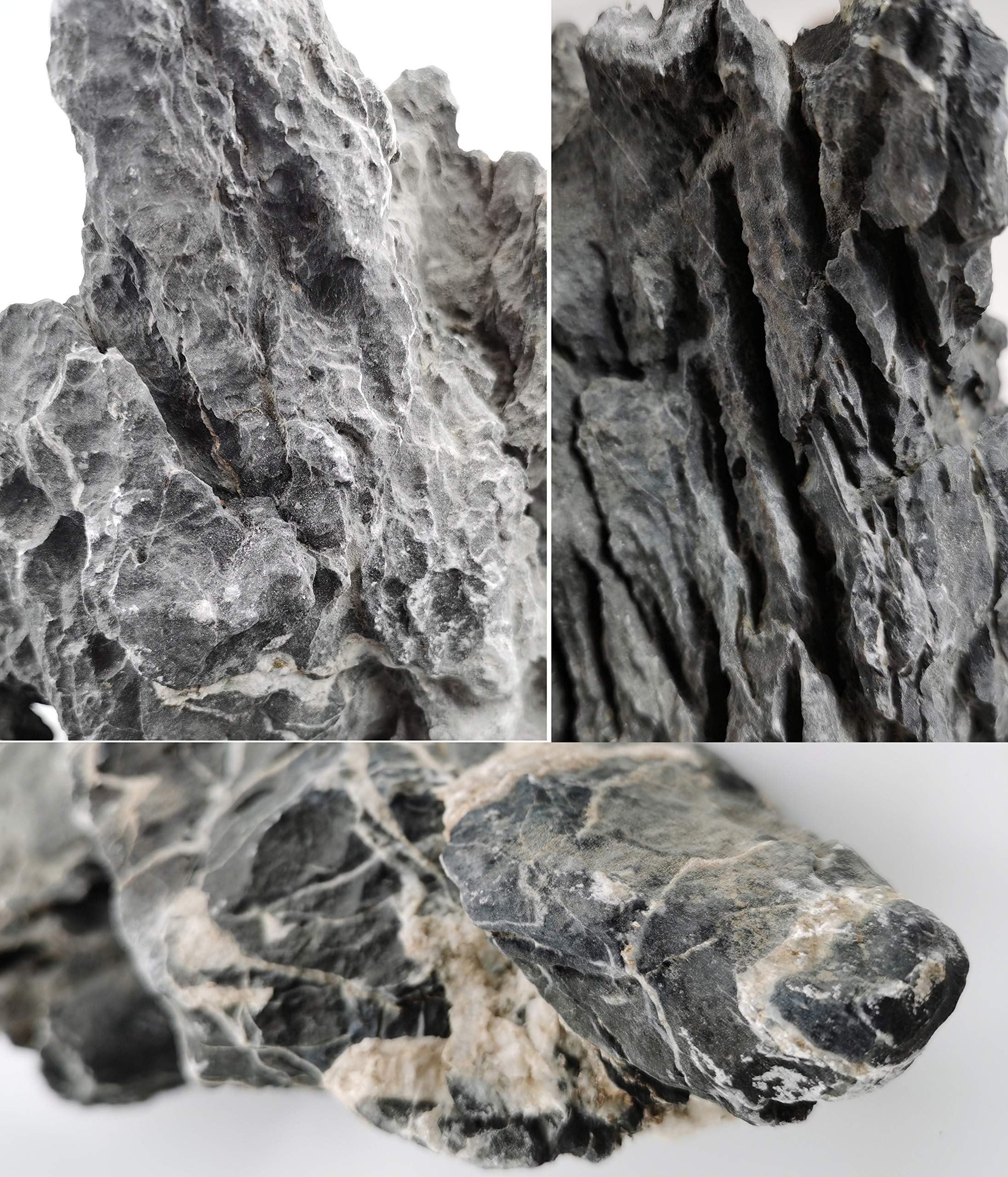 Voulosimi Seiryu rock garden decor enhances landscapes with rugged natural charm