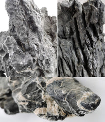 Voulosimi Seiryu rock stones stacked for micro-landscaping and hiding spots in tanks.