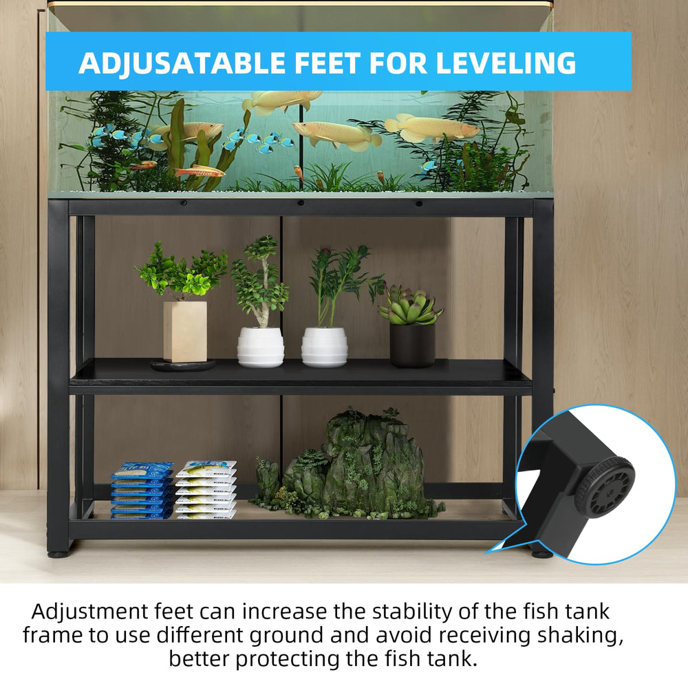 VOWNER 2-tier rack view underlines ample space for accessories and decor