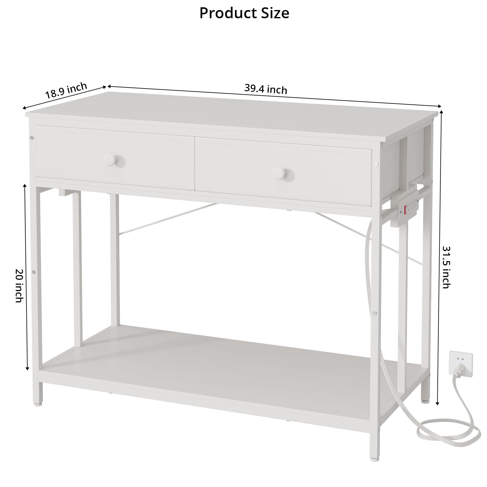 VOWNER aquarium stand power outlets improve heater, filter, and light setup.