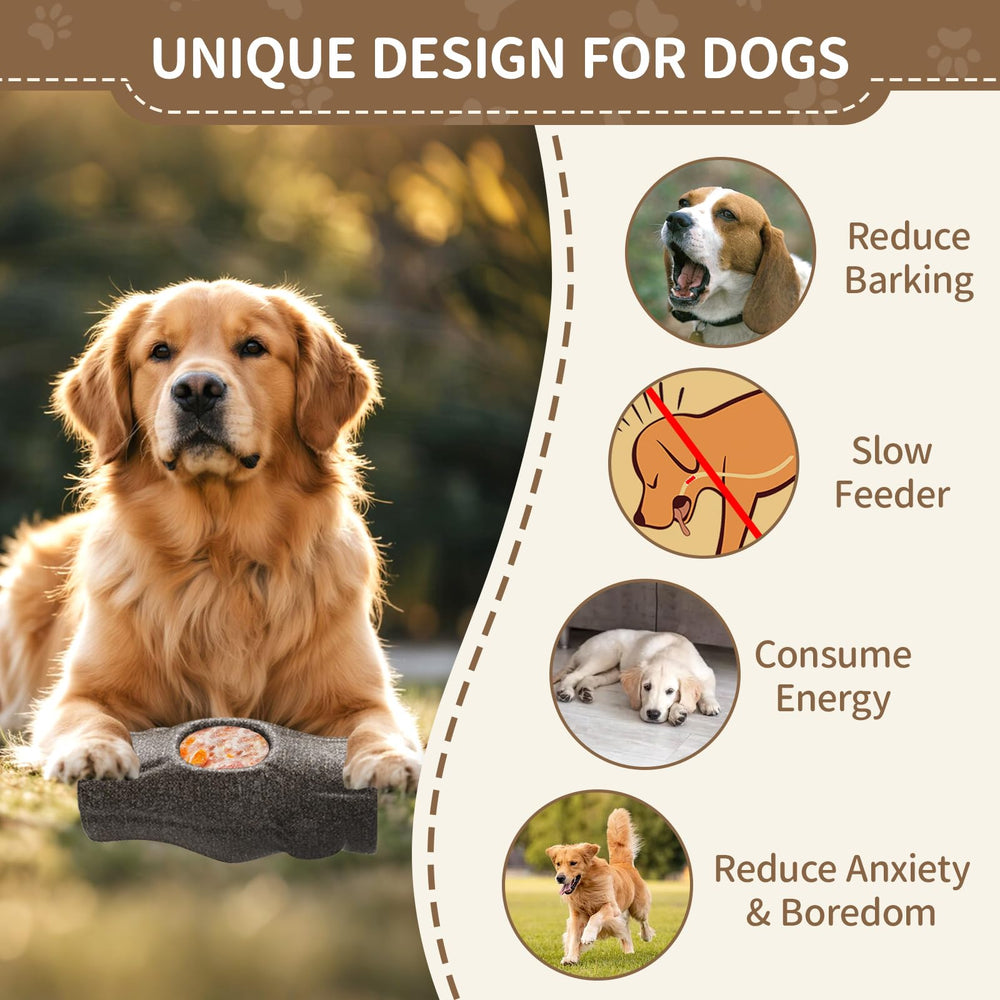 VOXGET dog playing indoors showcases enrichment and focus