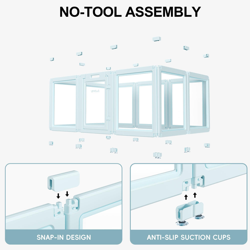VPNQwQ easy-clean design: wipe with a damp cloth to refresh paw prints and dirt.