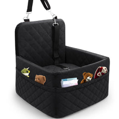 VSAPRDT dog car seat elevated-view boosts safety and comfort on car journeys