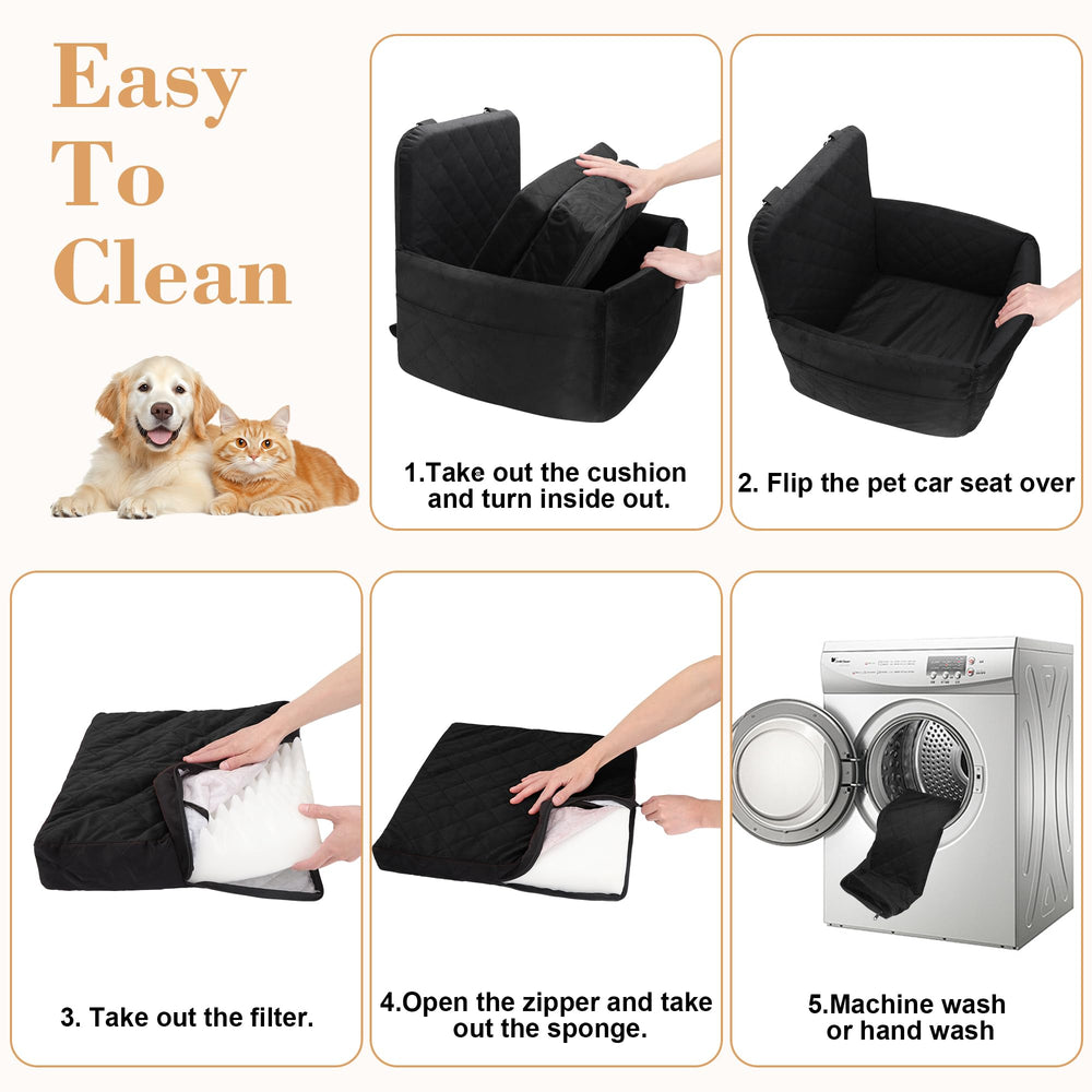 VSAPRDT dog car seat multi-function bed suitable for home or travel