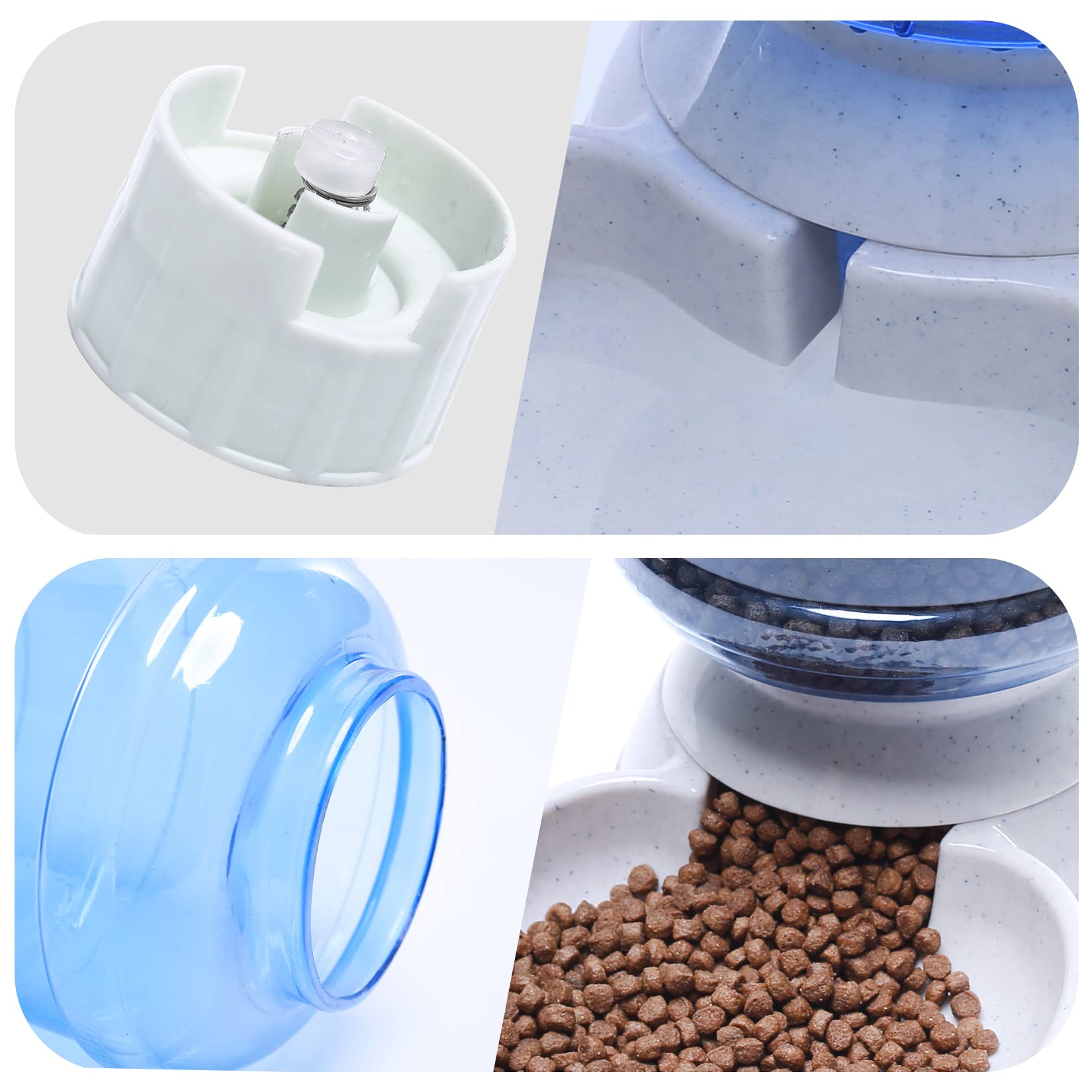 VSEER water dispenser connector prevents leaks when bottle is attached.