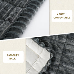 VSIWB dog car seat cover with non-slip silicone dots to prevent shifting.