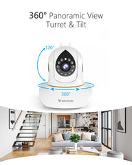 VSTARCAM motion-detection alerts provide instant activity reminders on your phone.