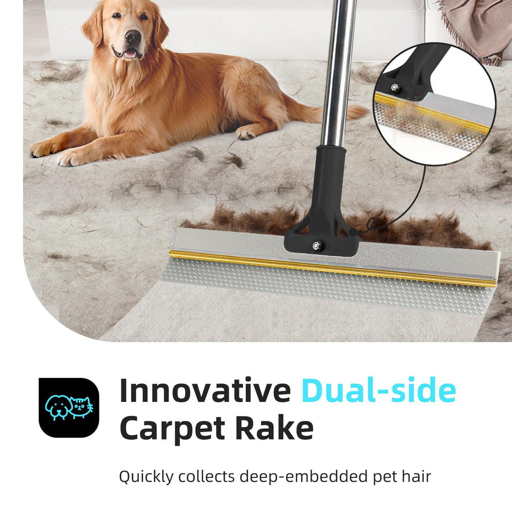 VTOPVMAX TPU brush side cleans delicate upholstery without snagging