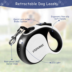 VTOPVMAX quick-lock brake system for easy control during walks.