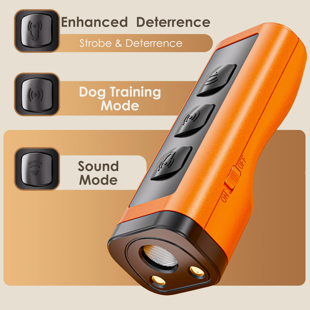 VUL neighbor-dog deterrent use-case for reducing outdoor barking disturbances