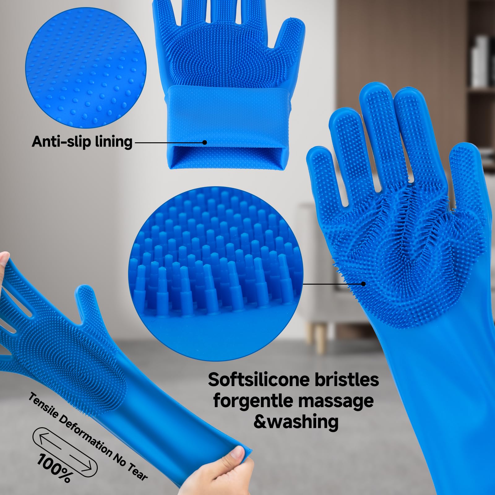 vvvvvvw pet steam brush bristles close-up with protective gel guard