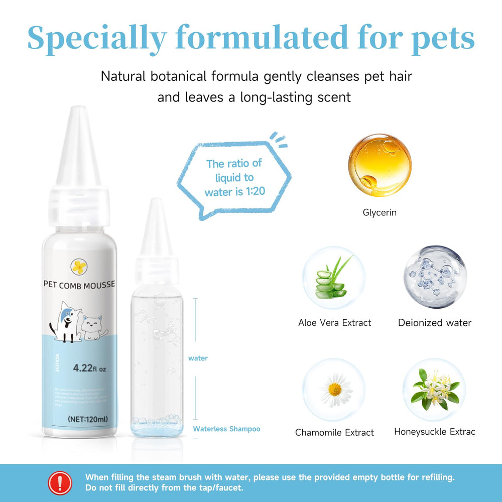 vvvvvvw water-free spray capability for pet grooming safety