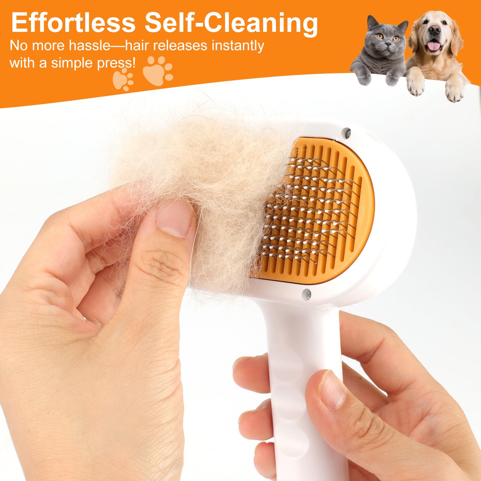 VVWVVW suitable for all pets with long or short coats for versatile use.