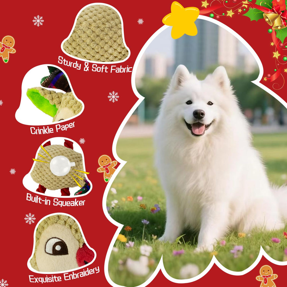 VWPTCHI plush rope toy for interactive tug and fetch sessions.
