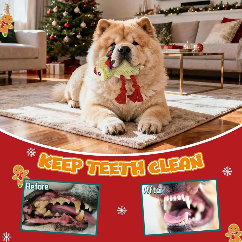 VWPTCHI soft pineapple fleece toy promotes gentle chewing and engagement.
