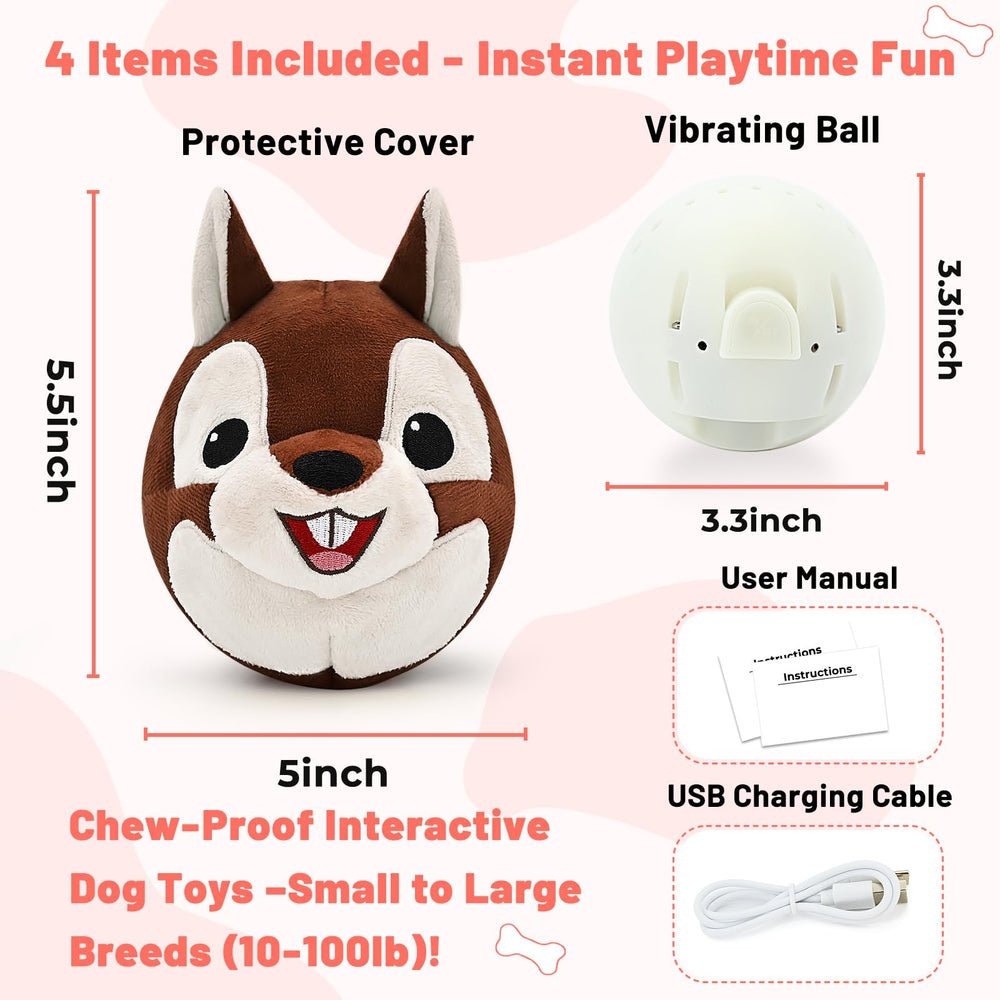 VYsTN Interactive chase-and-play design for dogs of all sizes.