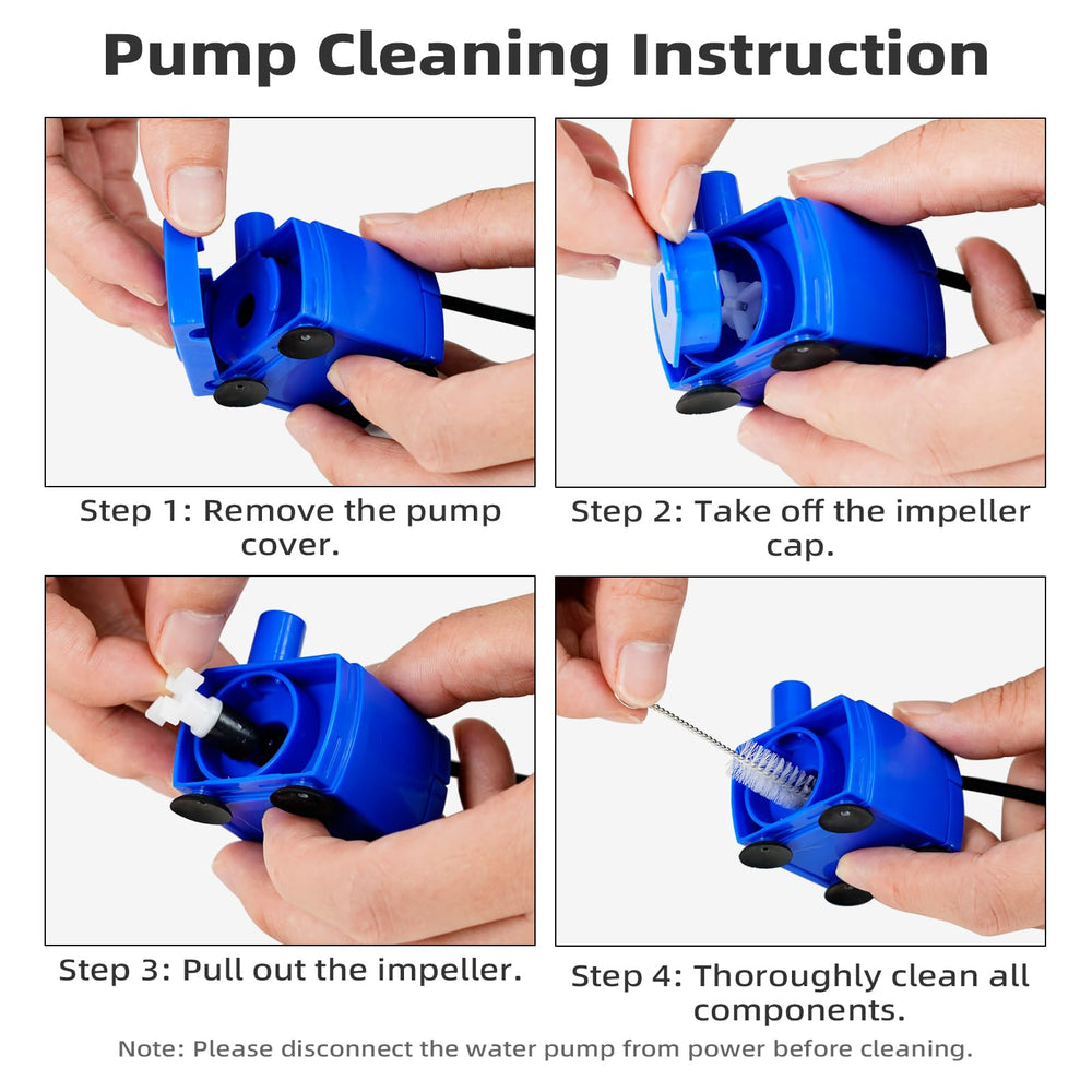 waatoos easy disassembly aids quick cleaning and maintenance.