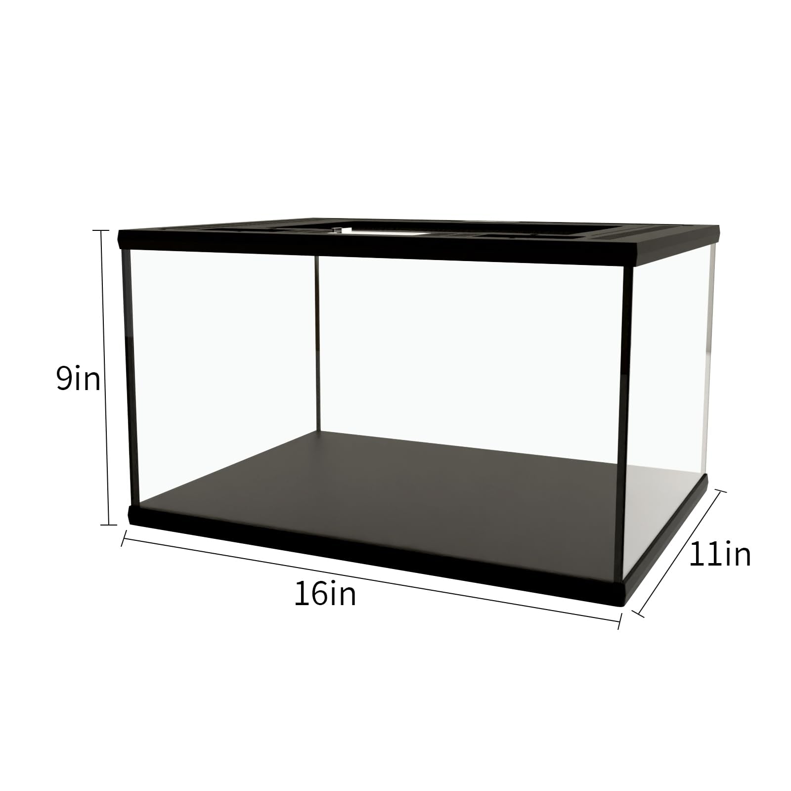 Waazoorep 10-gallon base supports sturdy housing and versatile environments.