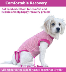 Wabdhaly anti licking recovery suit reduces licking and scratching when healing