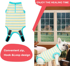 Wabdhaly dog cone alternative close-up highlights soft skin-friendly fabric