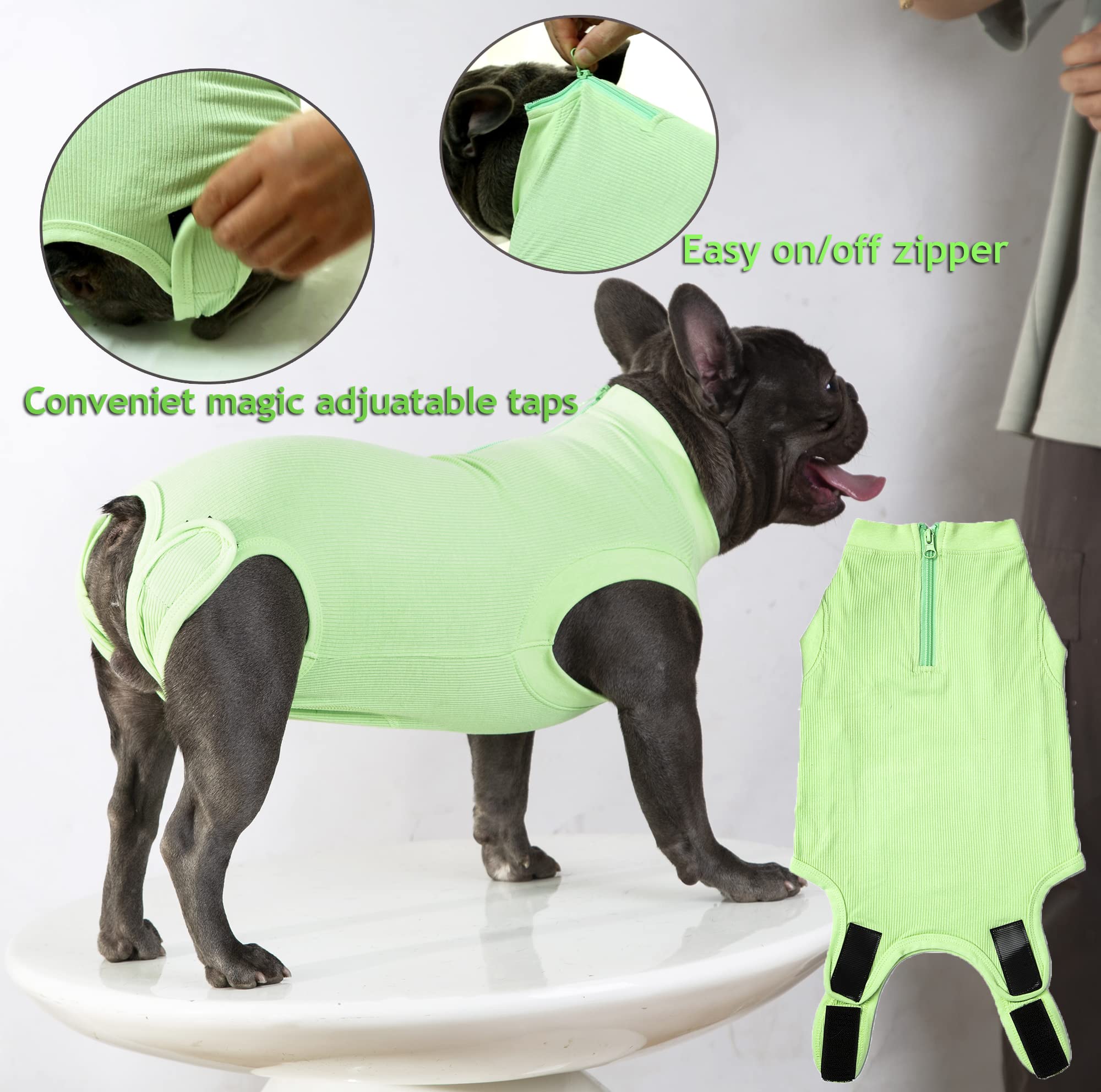 Wabdhaly anti-licking design protects incisions and supports healing time.