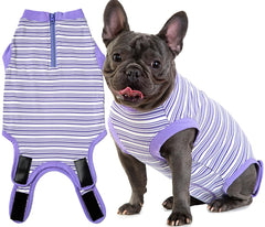 Wabdhaly recovery suit for dogs cone alternative offers cone-free healing and easy wear.