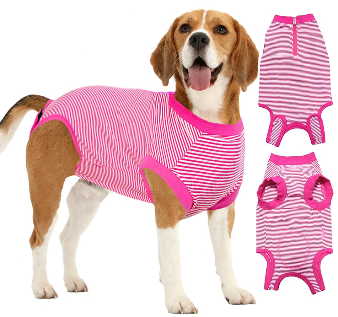 Wabdhaly recovery suit for dogs large size fit, comfortable healing