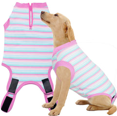 Wabdhaly recovery suit zipper: quiet, easy-on/off for dogs