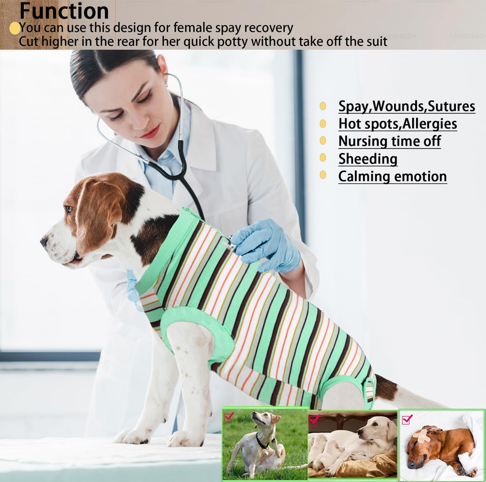 Wabdhaly recovery suit for dogs potty-friendly design supports quick bathroom breaks.