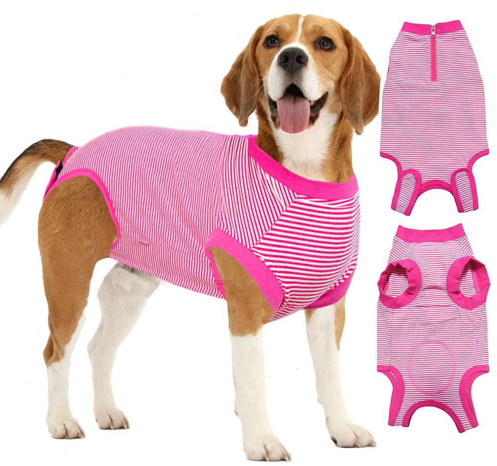 Wabdhaly recovery suit with zipper easing post surgery dressing changes