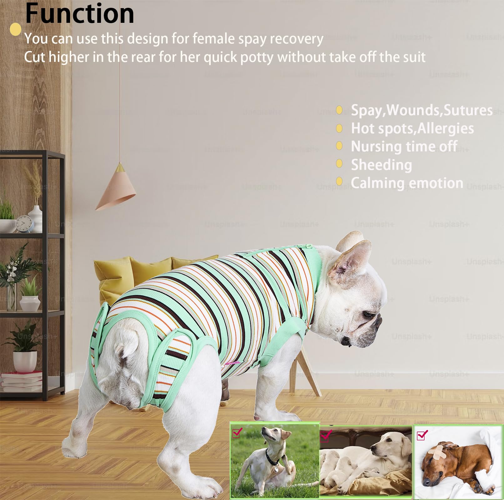 Wabdhaly recovery suit size guide aids proper fit