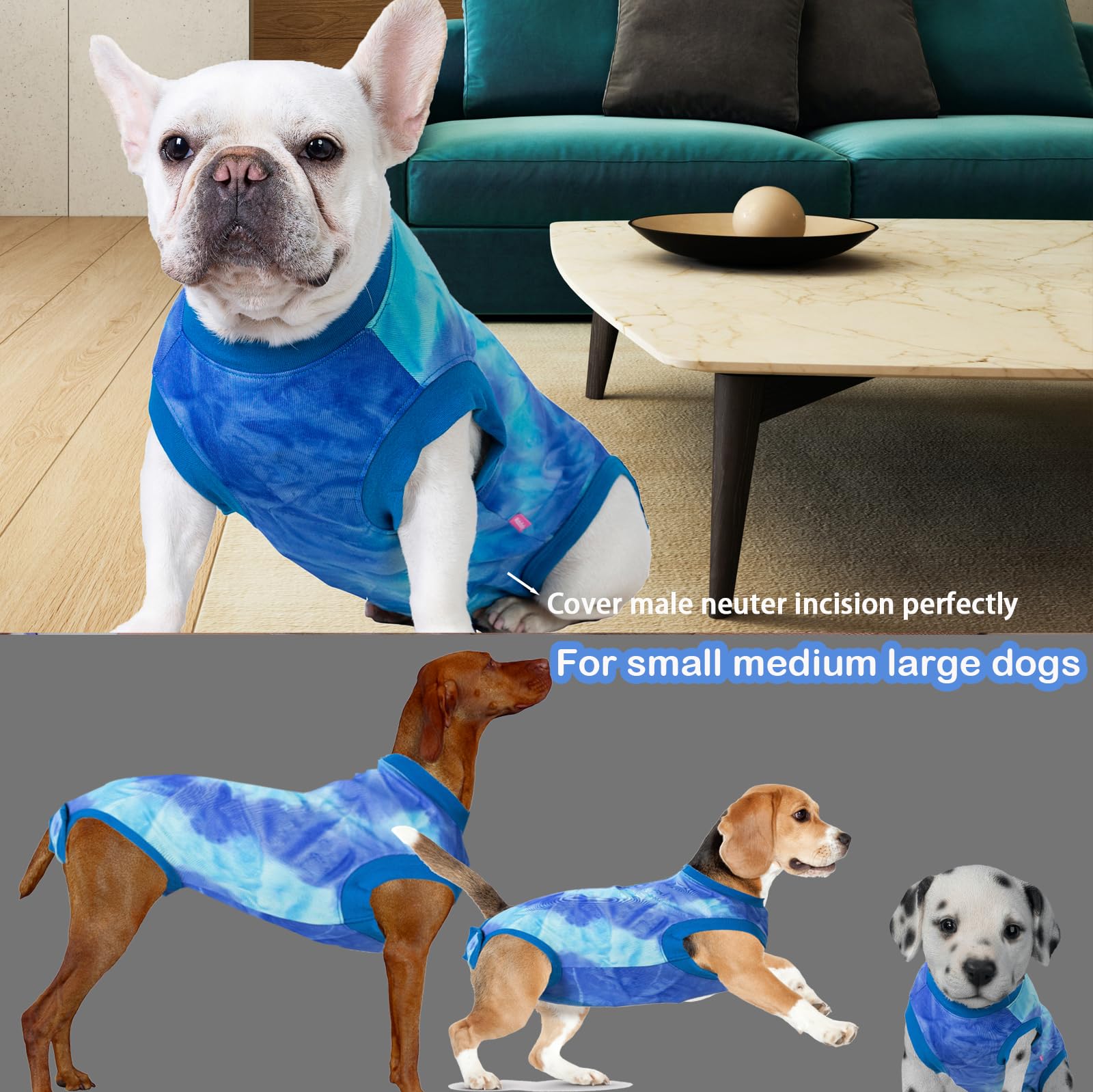 Wabdhaly recovery suit size-small ensures precise back-length fit