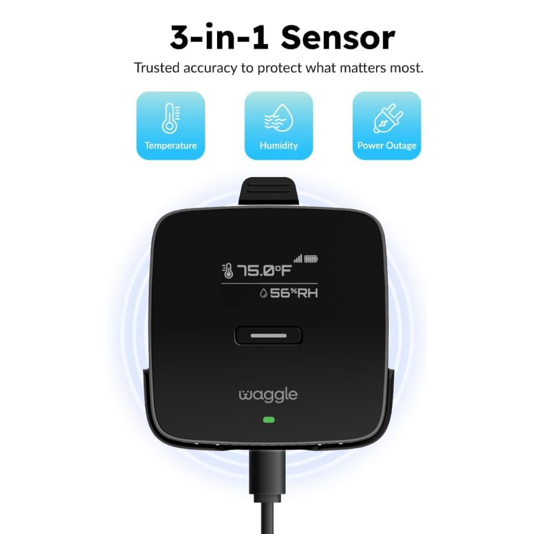Waggle 4G with indoor/outdoor setup promotes peace of mind anywhere.